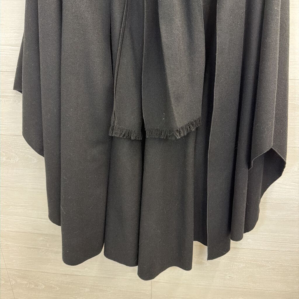 Vintage Betmar Black Shoulder Cape Jacket One Size
