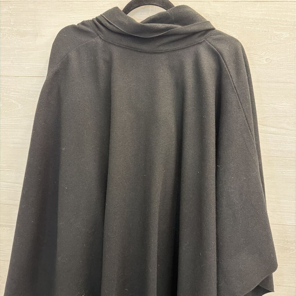 Vintage Betmar Black Shoulder Cape Jacket One Size