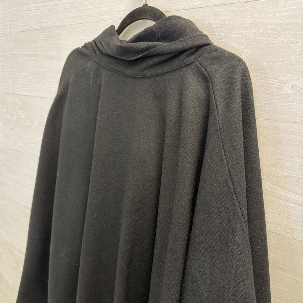Vintage Betmar Black Shoulder Cape Jacket One Size