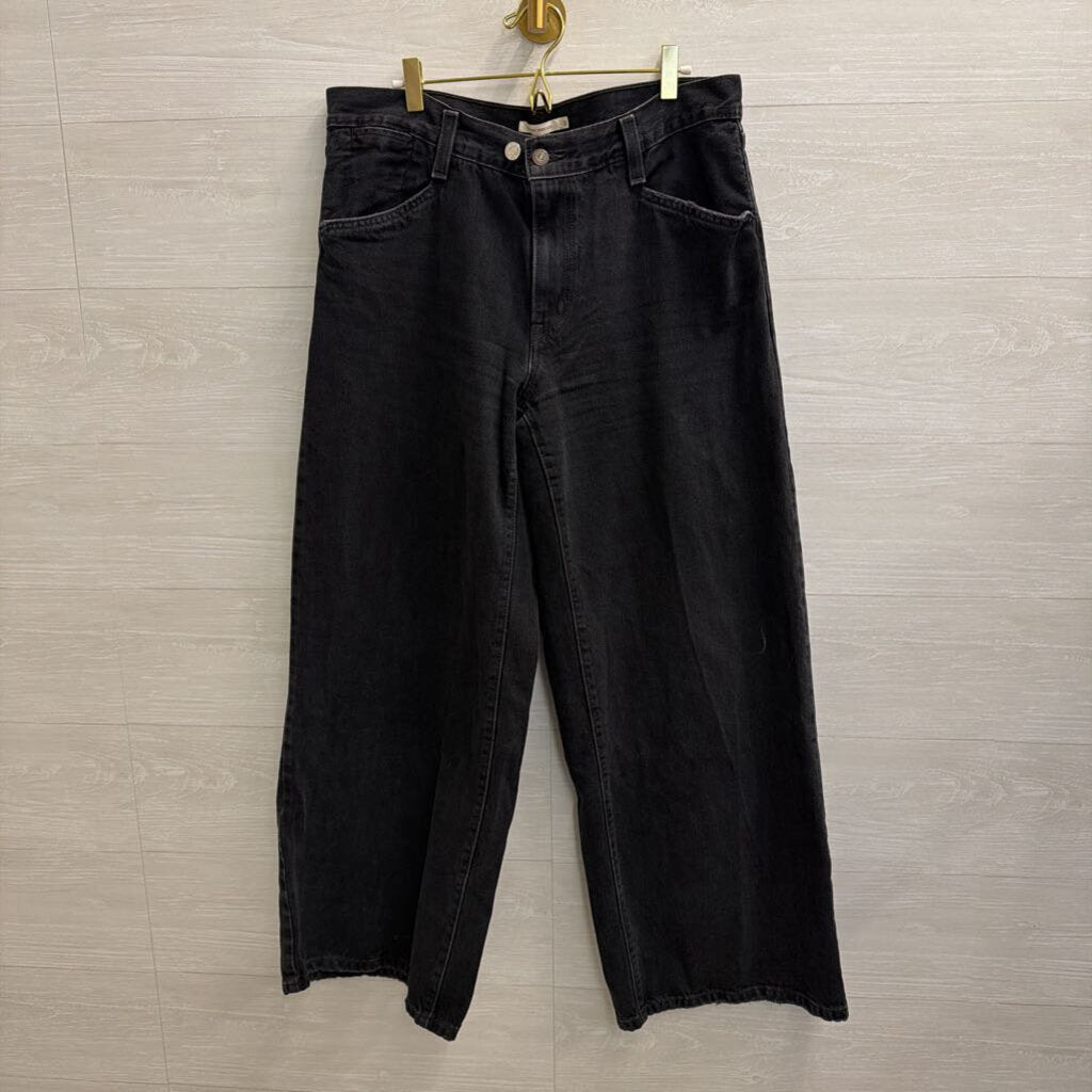Levi's 94' Baggy Wide Leg Black Jeans 32