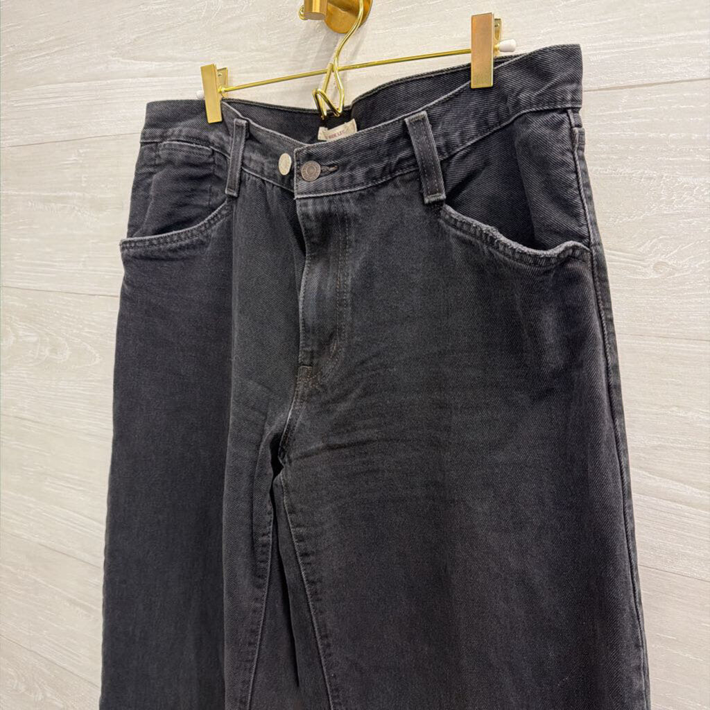 Levi's 94' Baggy Wide Leg Black Jeans 32