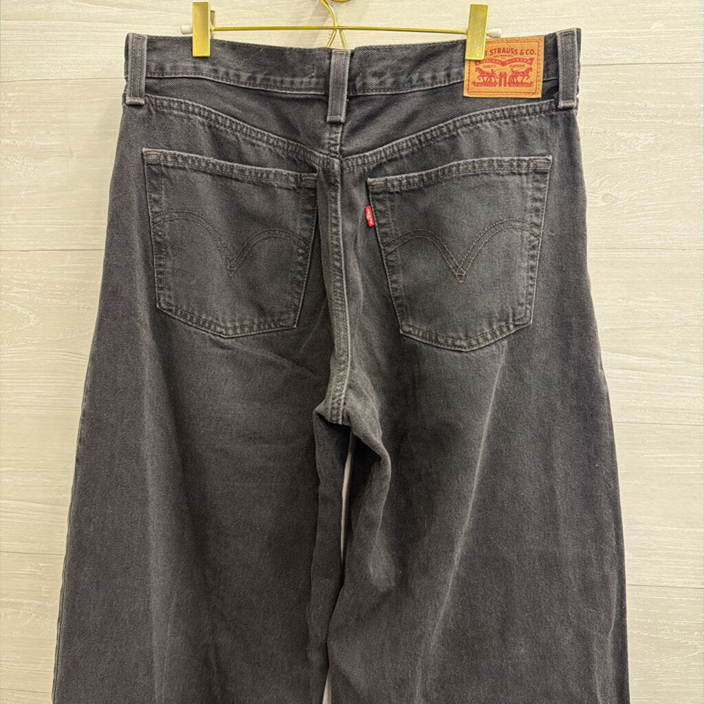 Levi's 94' Baggy Wide Leg Black Jeans 32
