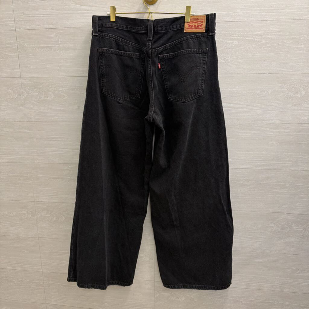 Levi's 94' Baggy Wide Leg Black Jeans 32