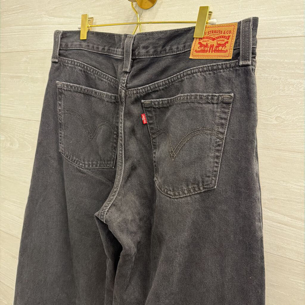 Levi's 94' Baggy Wide Leg Black Jeans 32