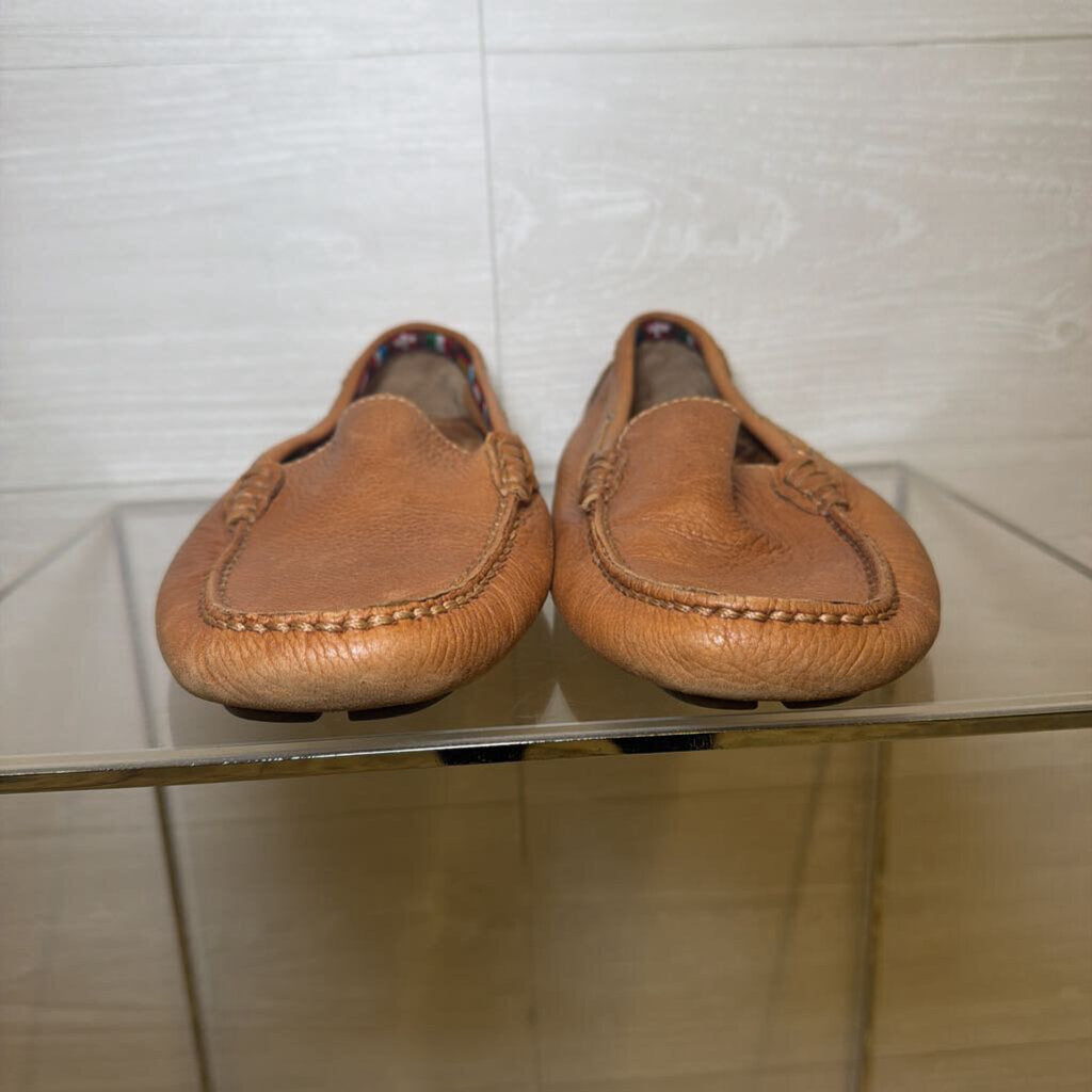 Brown Leather Loafters 7.5 Mens (9 women)