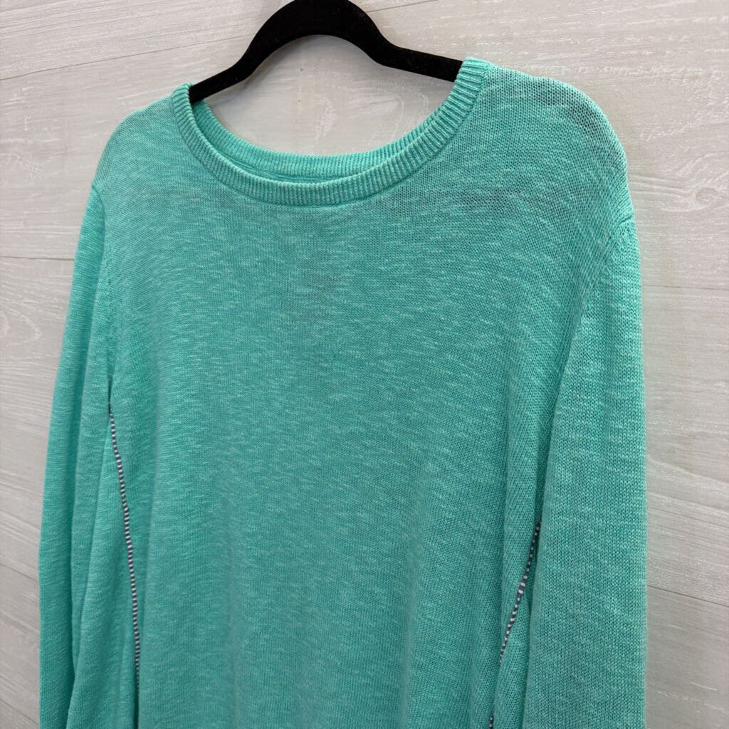 Vineyard Vines Teal Knit Sweater Large