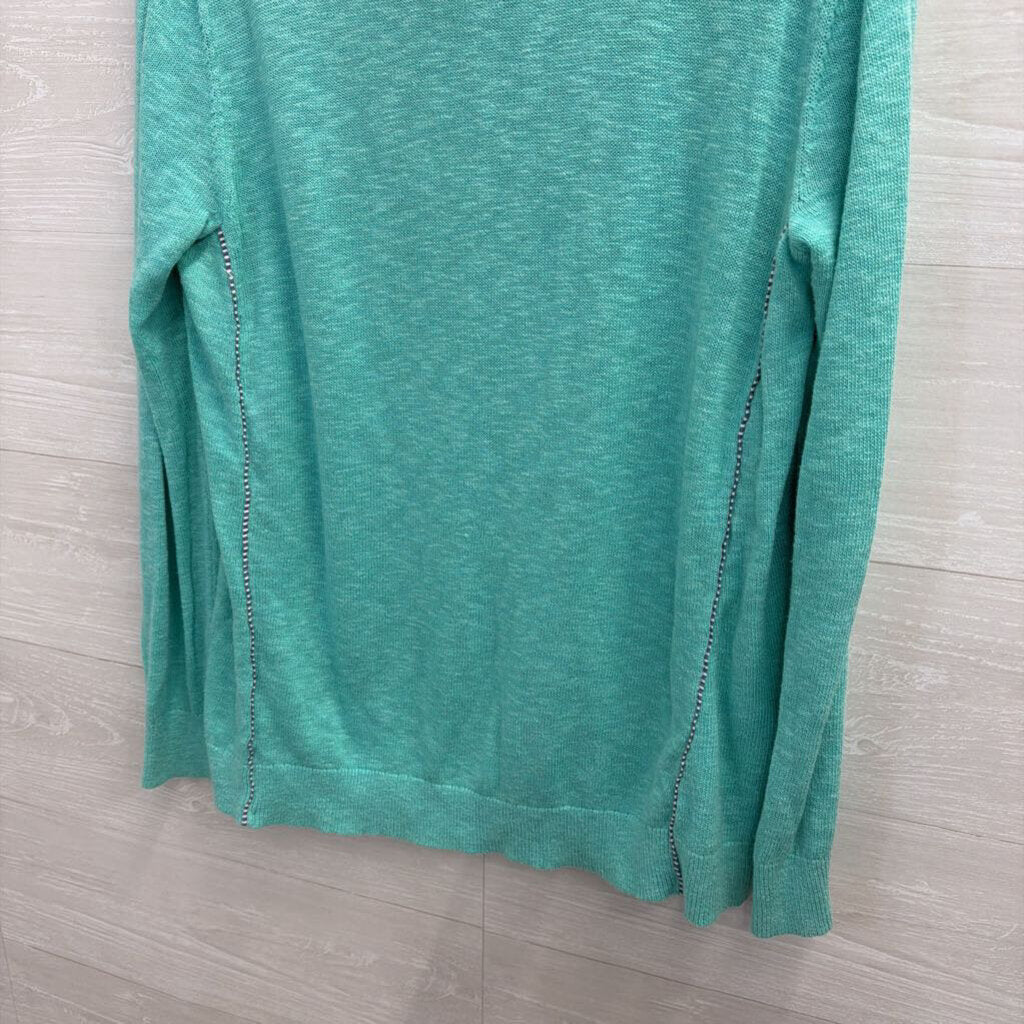Vineyard Vines Teal Knit Sweater Large