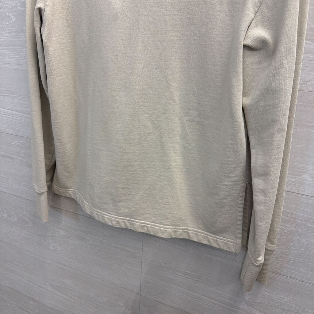 Patagonia Beige Long Sleeve Hoodie Small
