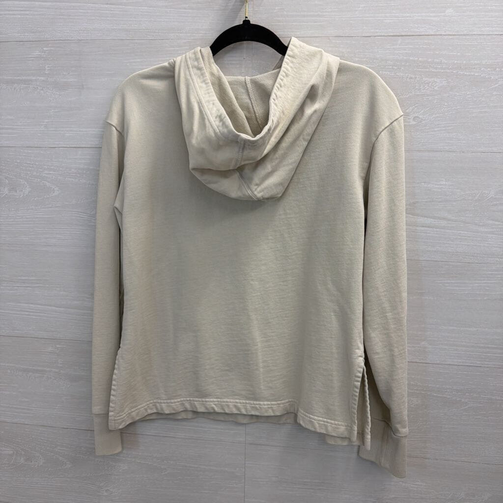 Patagonia Beige Long Sleeve Hoodie Small