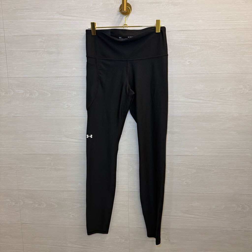 Under Armour Black Compression Heat Gear Leggings Medium