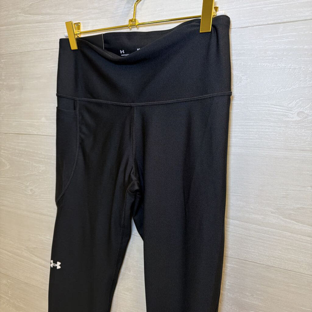 Under Armour Black Compression Heat Gear Leggings Medium