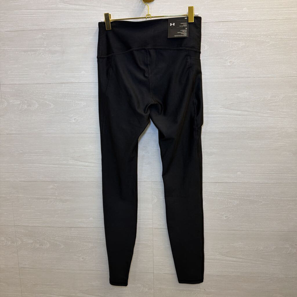 Under Armour Black Compression Heat Gear Leggings Medium