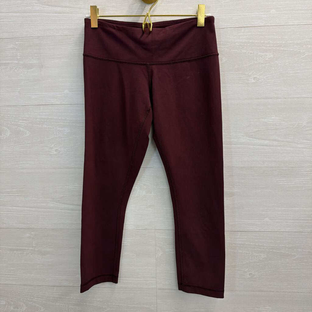 Lululemon Burgundy Leggings 4