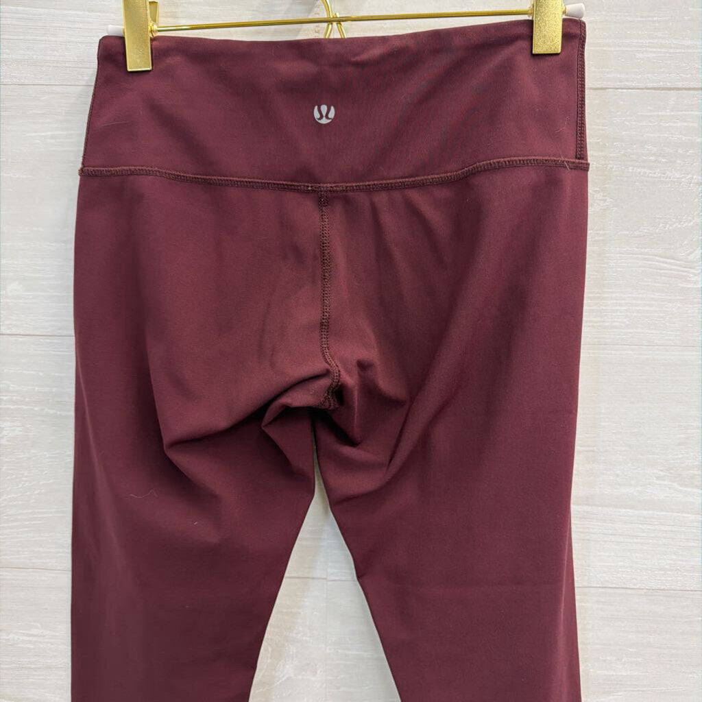 Lululemon Burgundy Leggings 4