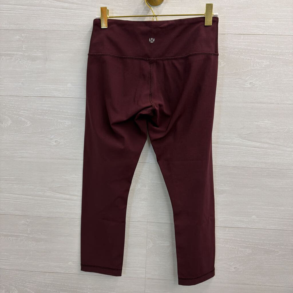 Lululemon Burgundy Leggings 4
