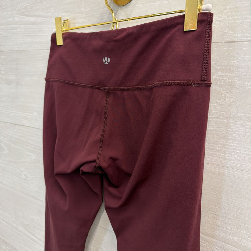 Lululemon Burgundy Leggings 4