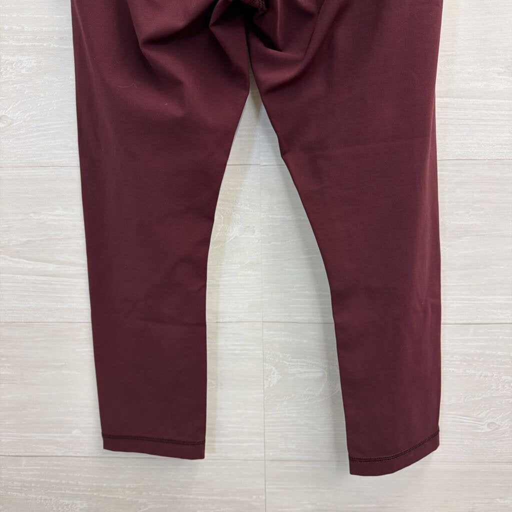 Lululemon Burgundy Leggings 4