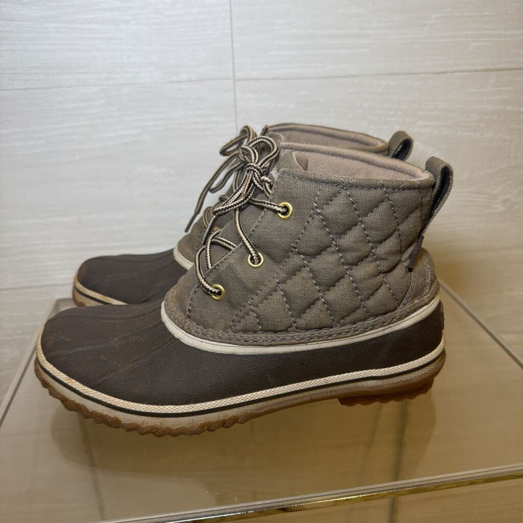 Eddie Bauer Grey Hunt Pac Mid Boots 7.5