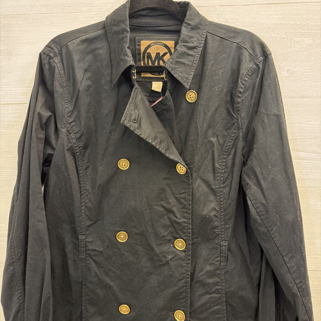 Michael Kors Black Double Breasted Jacket Extra Large