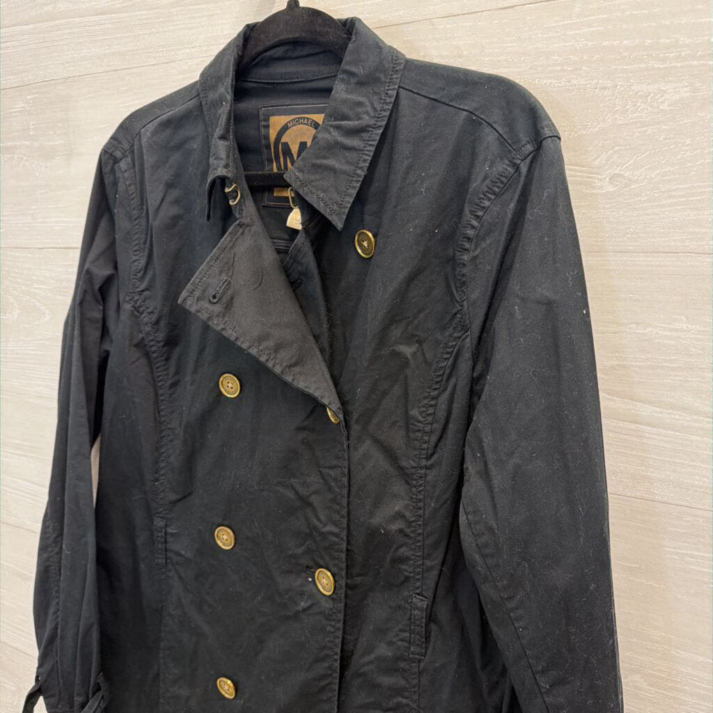 Michael Kors Black Double Breasted Jacket Extra Large