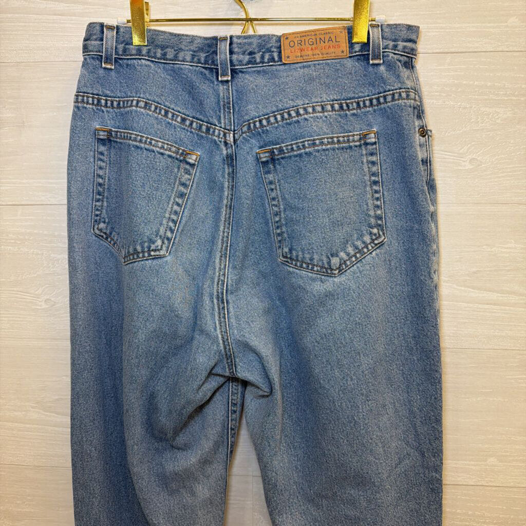 Vintage Liz Claiborne Medium Wash Mom Jeans 12 Short