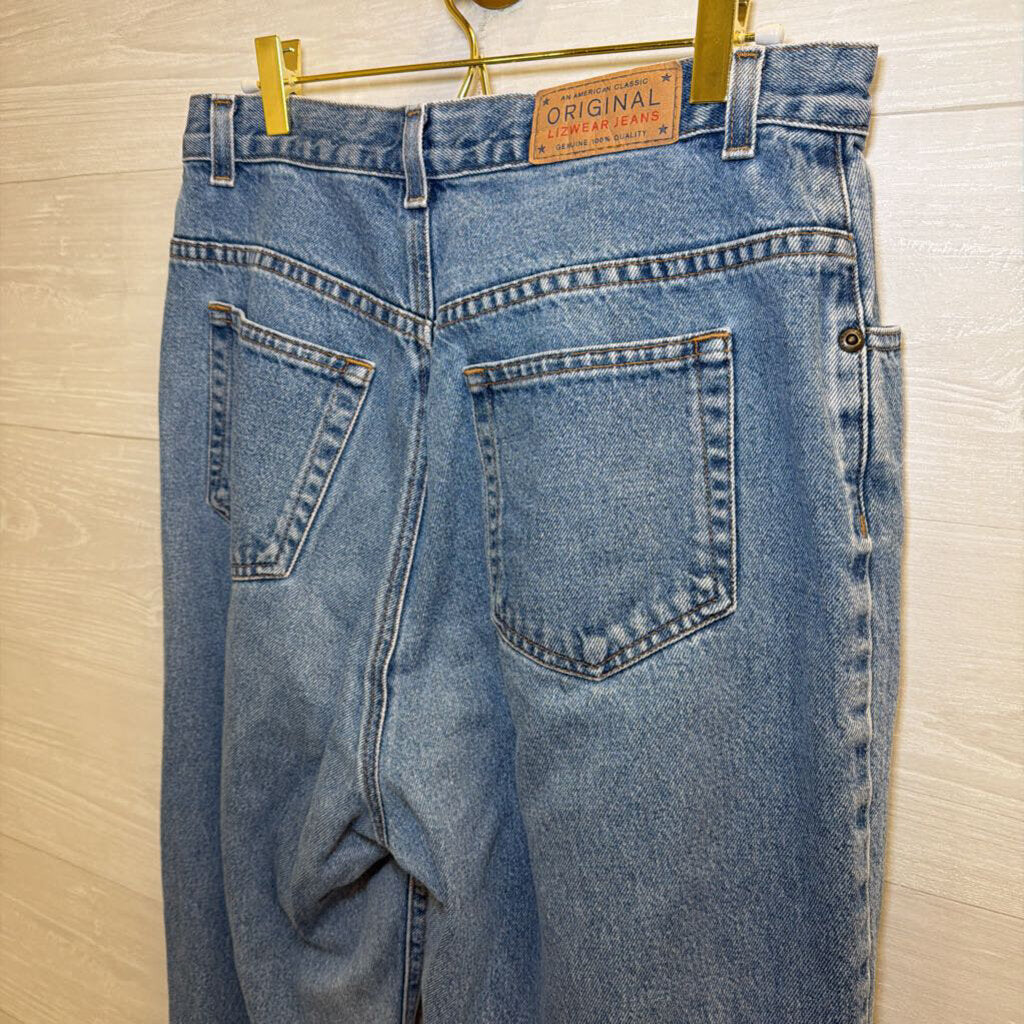 Vintage Liz Claiborne Medium Wash Mom Jeans 12 Short