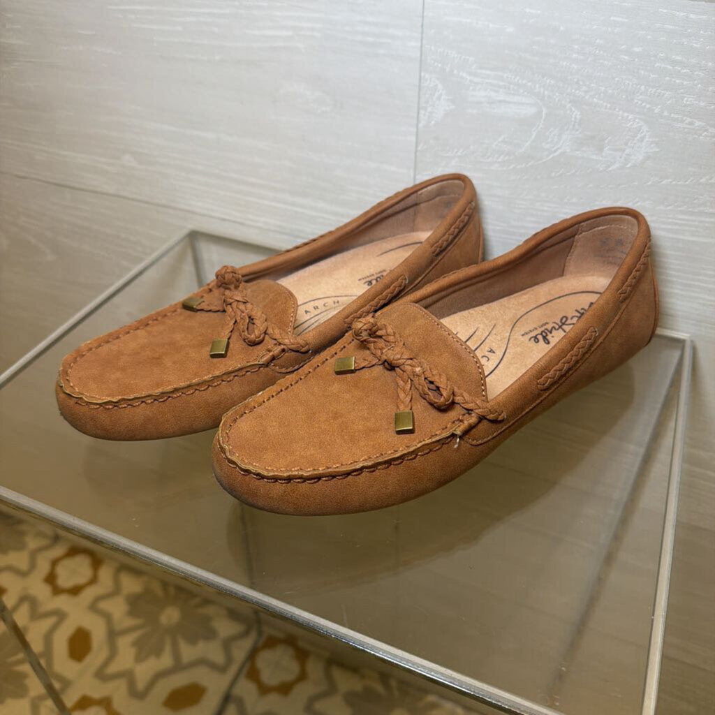 Lifestride Brown Transport Loafers 8