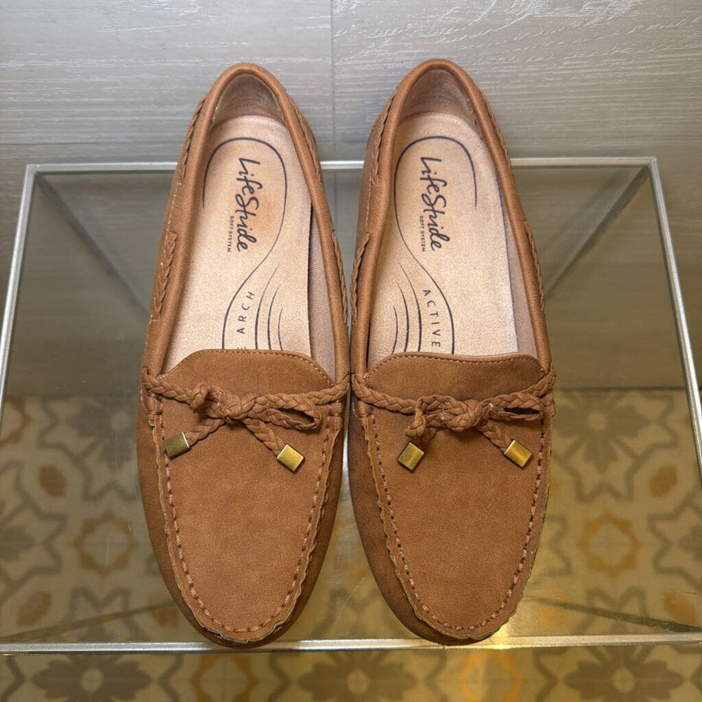 Lifestride Brown Transport Loafers 8