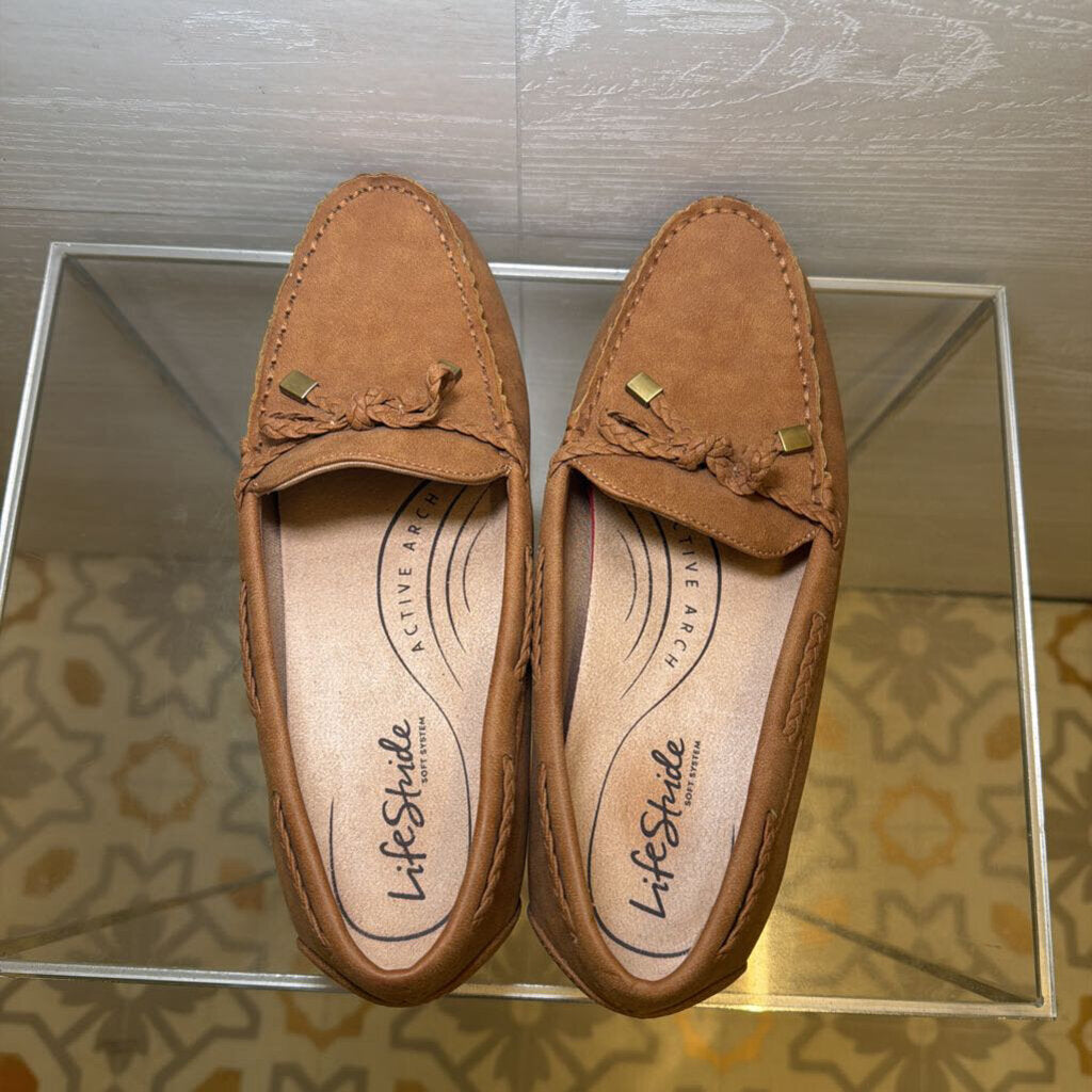 Lifestride Brown Transport Loafers 8
