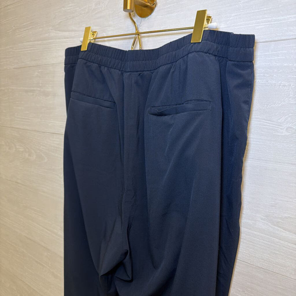 Banana Republic Navy Lightweight Relaxed Pants Extra Large