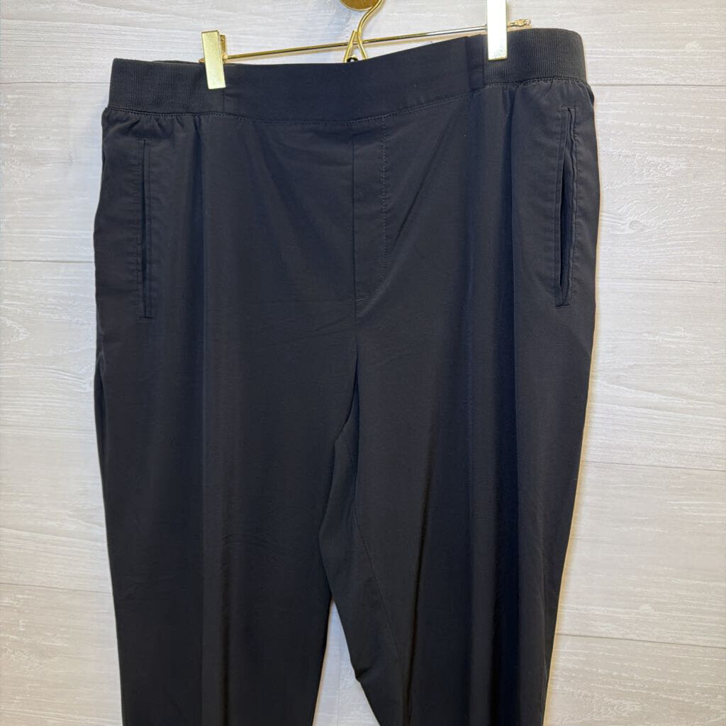 Banana Republic Black Lightweight Pull On Jogger Pants Extra Large