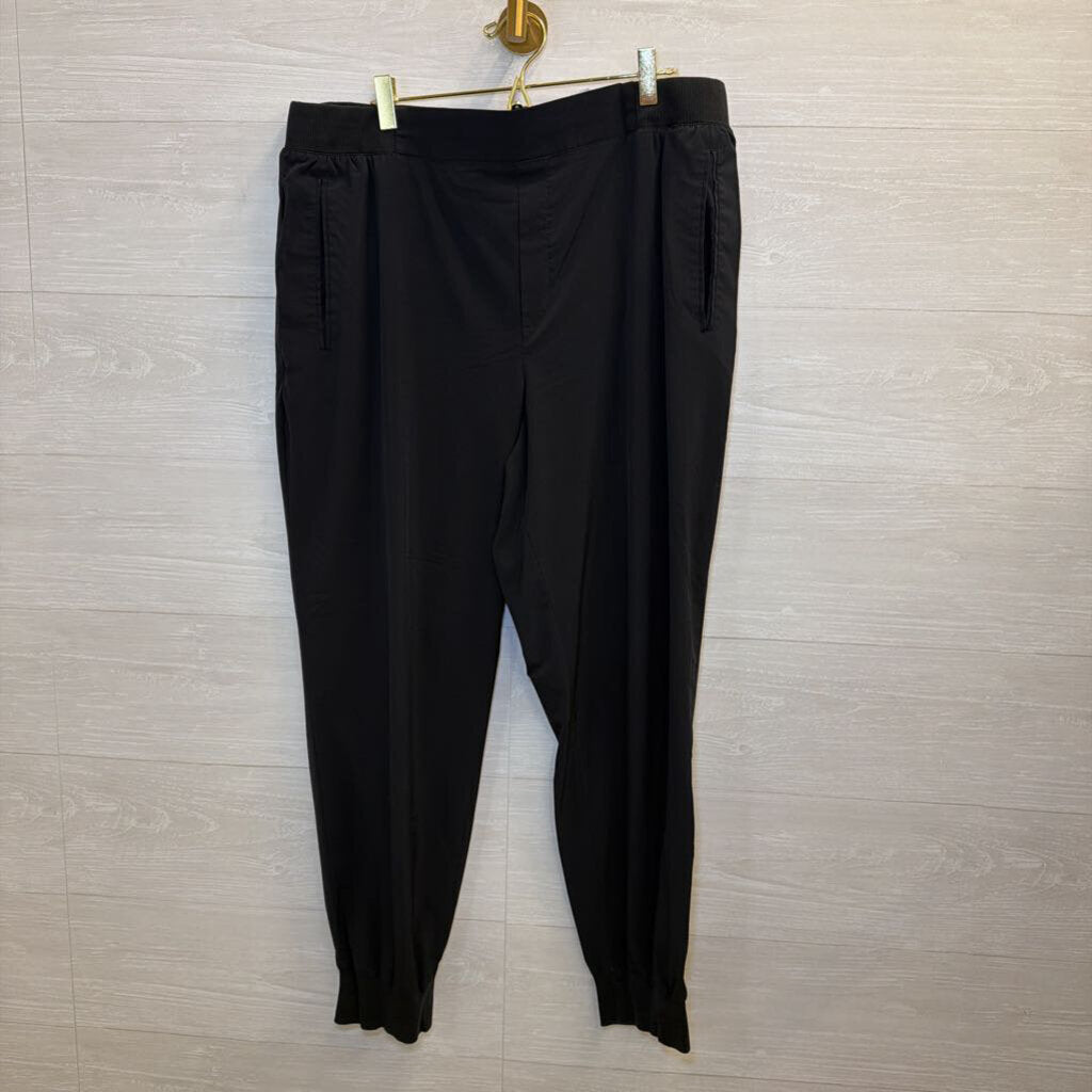 Banana Republic Black Lightweight Pull On Jogger Pants Extra Large