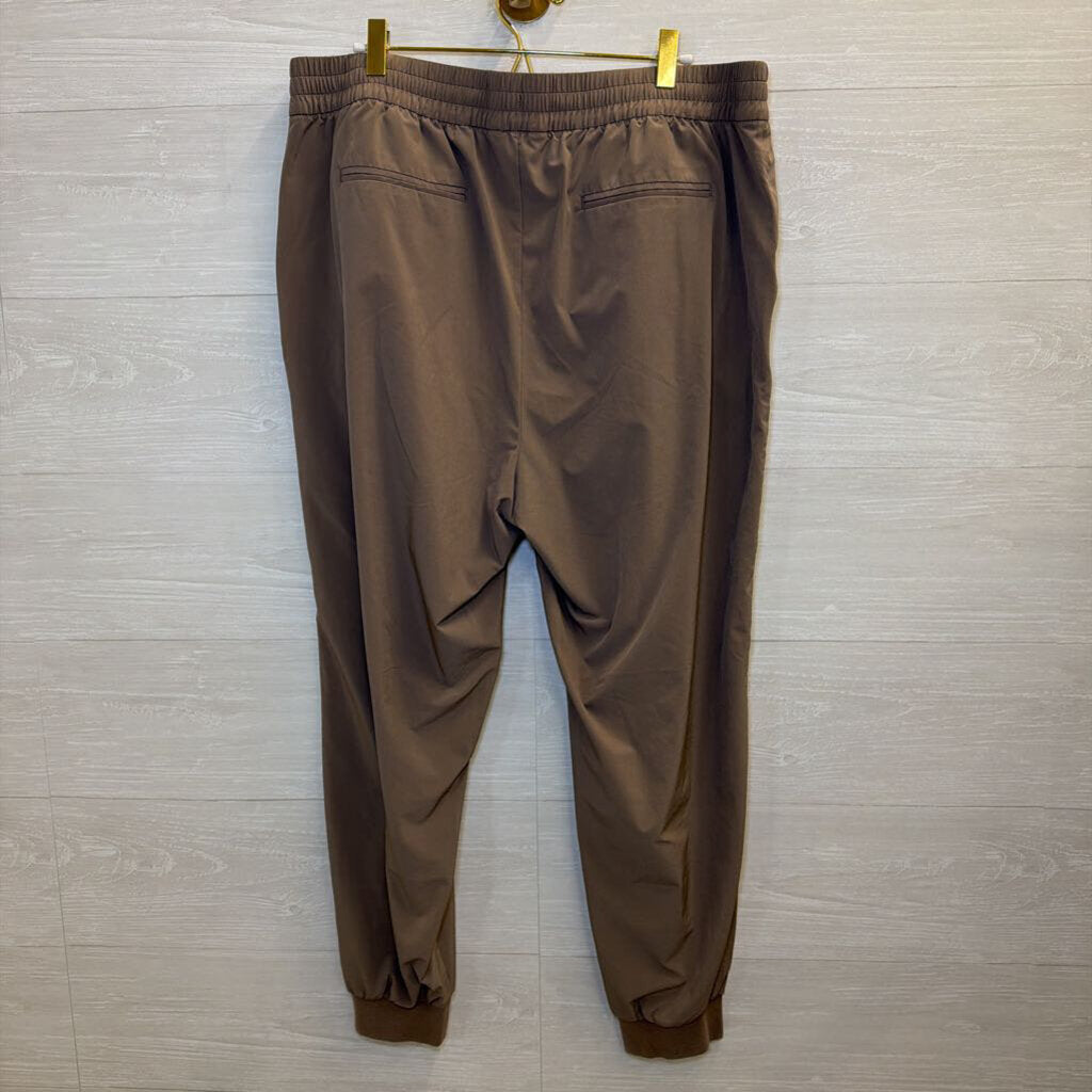 Banana Republic Brown Lightweight Pull On Jogger Pants Extra Large