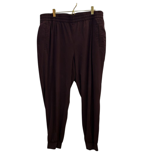 Banana Republic Purple Lightweight Pull On Jogger Pants Extra Large