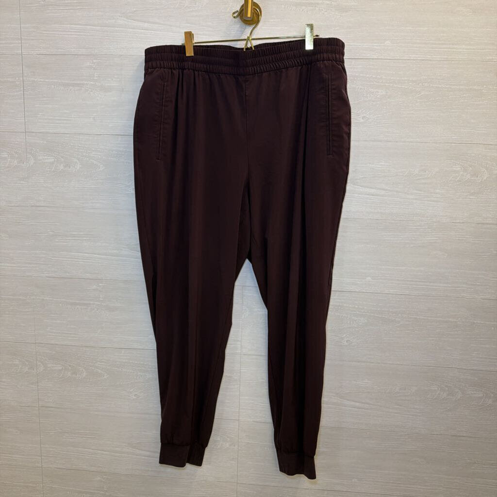Banana Republic Purple Lightweight Pull On Jogger Pants Extra Large