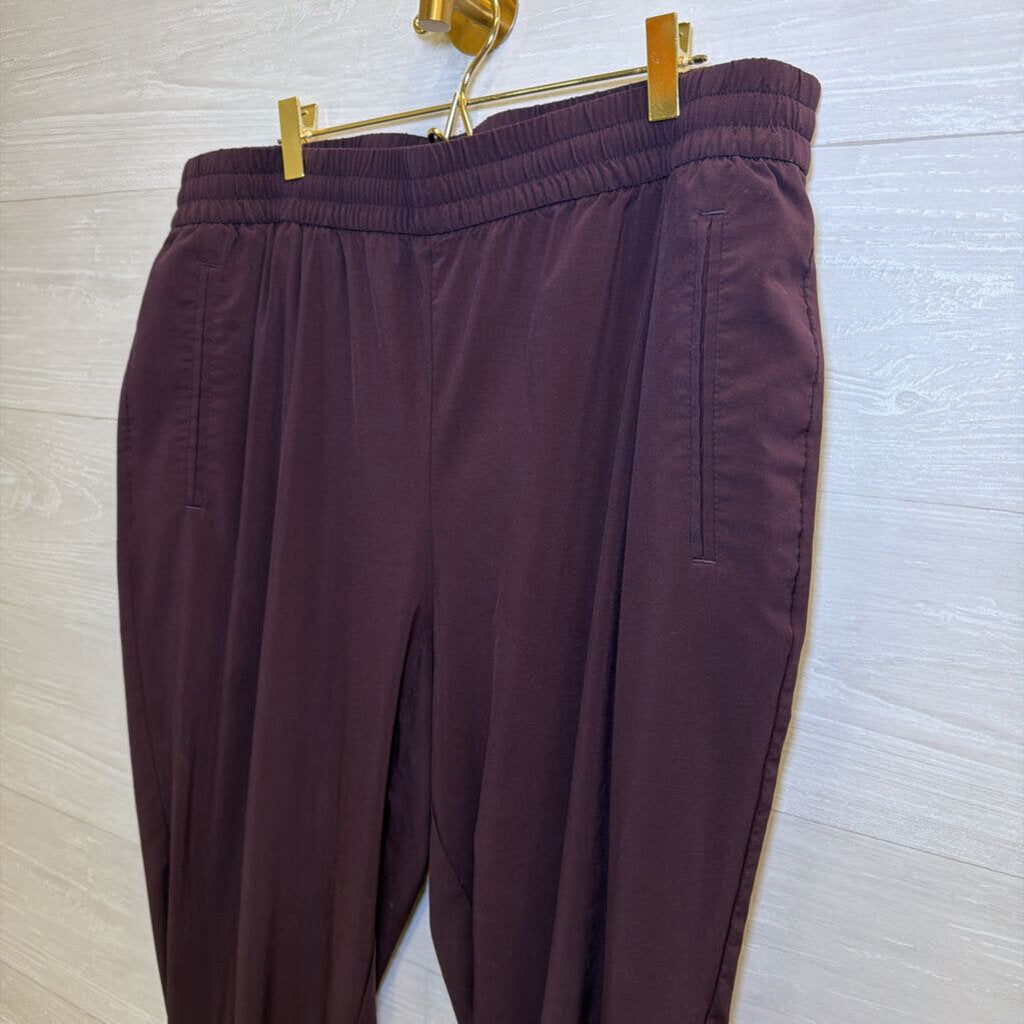Banana Republic Purple Lightweight Pull On Jogger Pants Extra Large