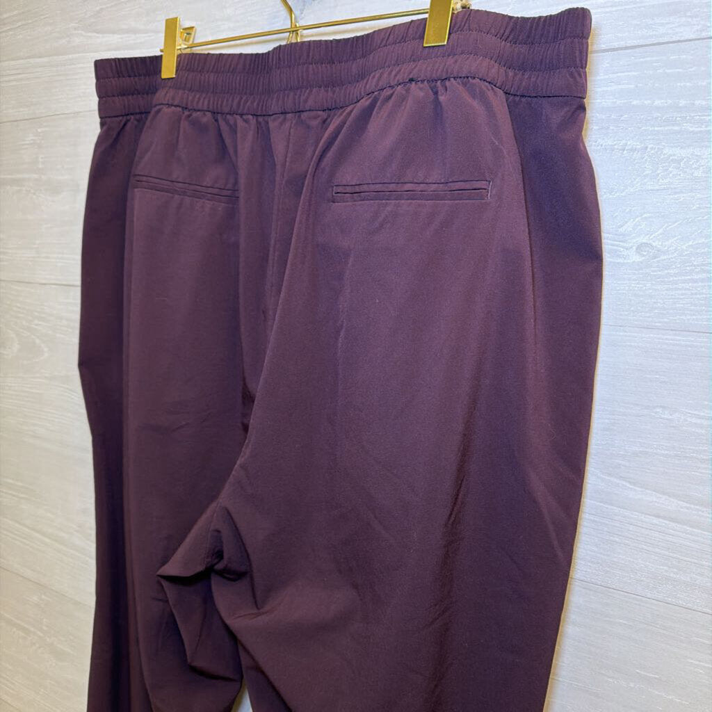 Banana Republic Purple Lightweight Pull On Jogger Pants Extra Large