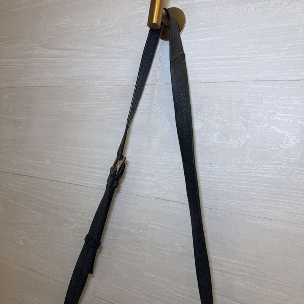 Kate Spade Black Pebbled Leather Orchard Street Hemsley Crossbody Purse