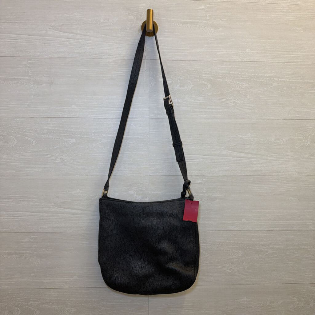Kate Spade Black Pebbled Leather Orchard Street Hemsley Crossbody Purse
