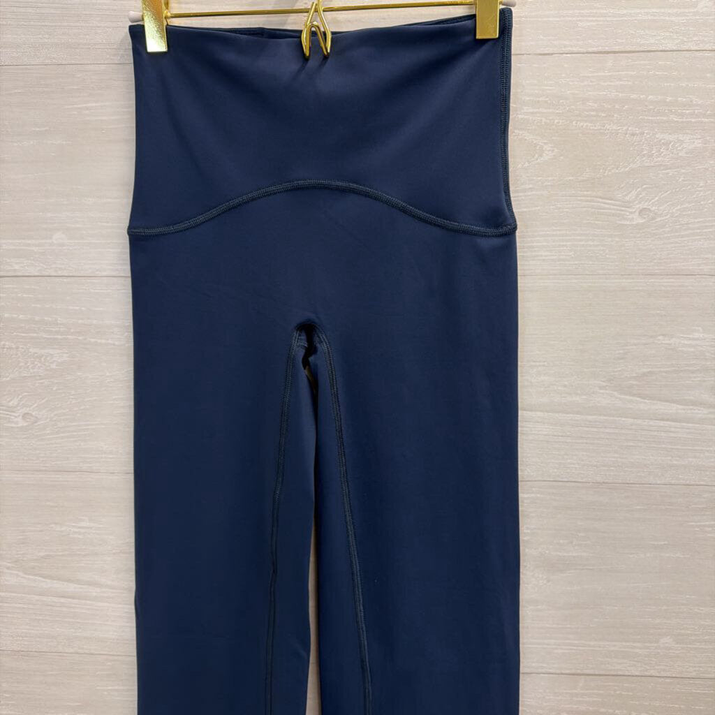 Spanx Navy Booty Boost Flare Leggings Small
