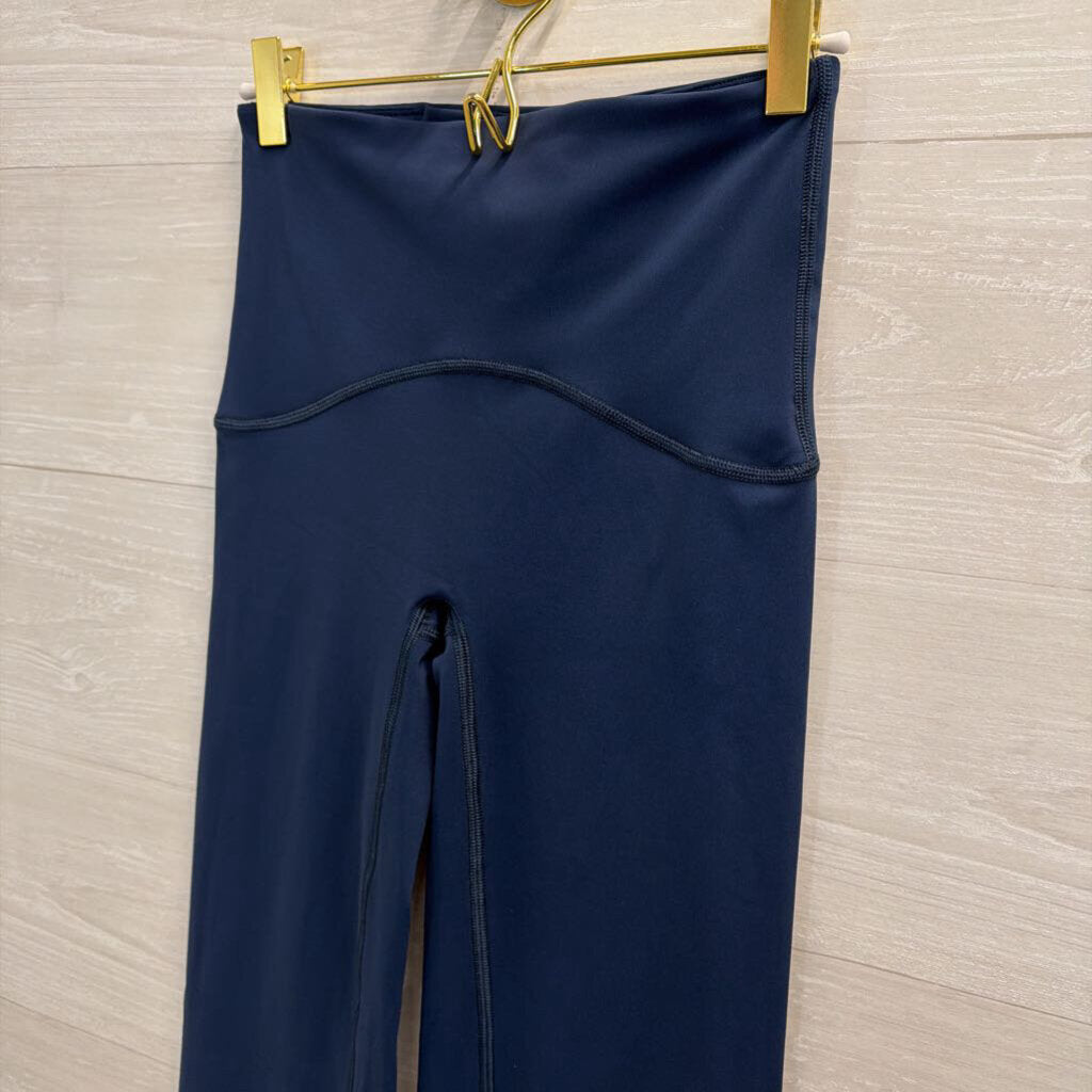 Spanx Navy Booty Boost Flare Leggings Small