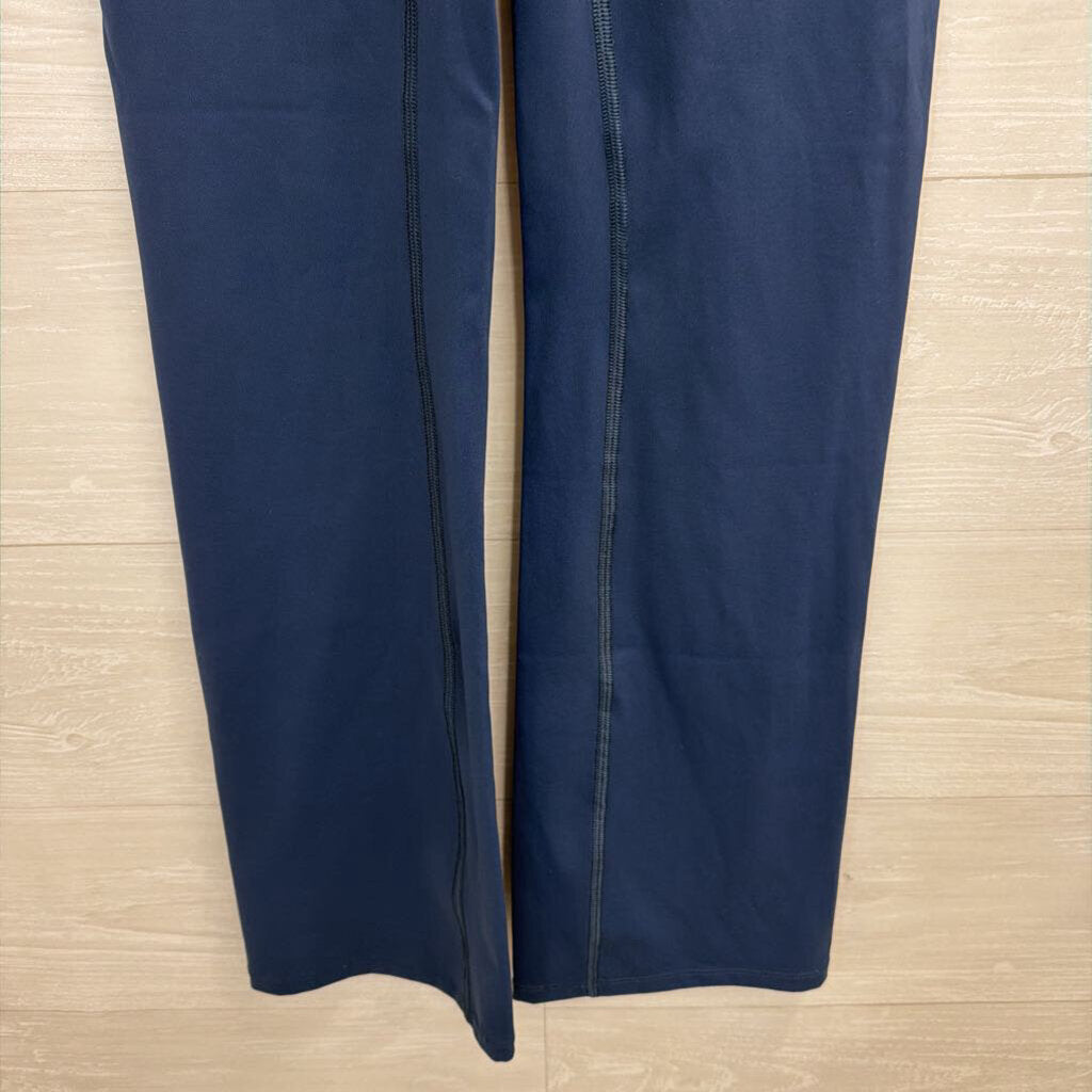 Spanx Navy Booty Boost Flare Leggings Small
