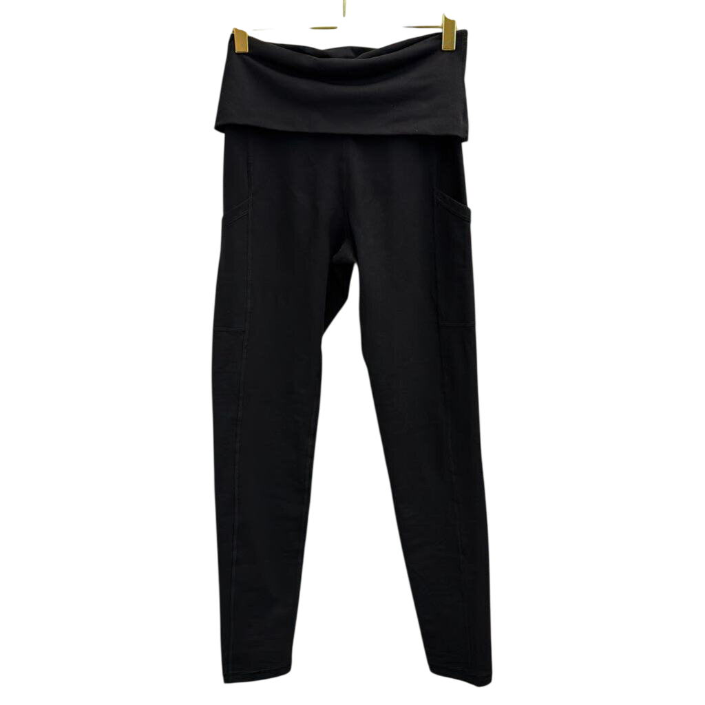 Offline Black Fold Over Leggings Small
