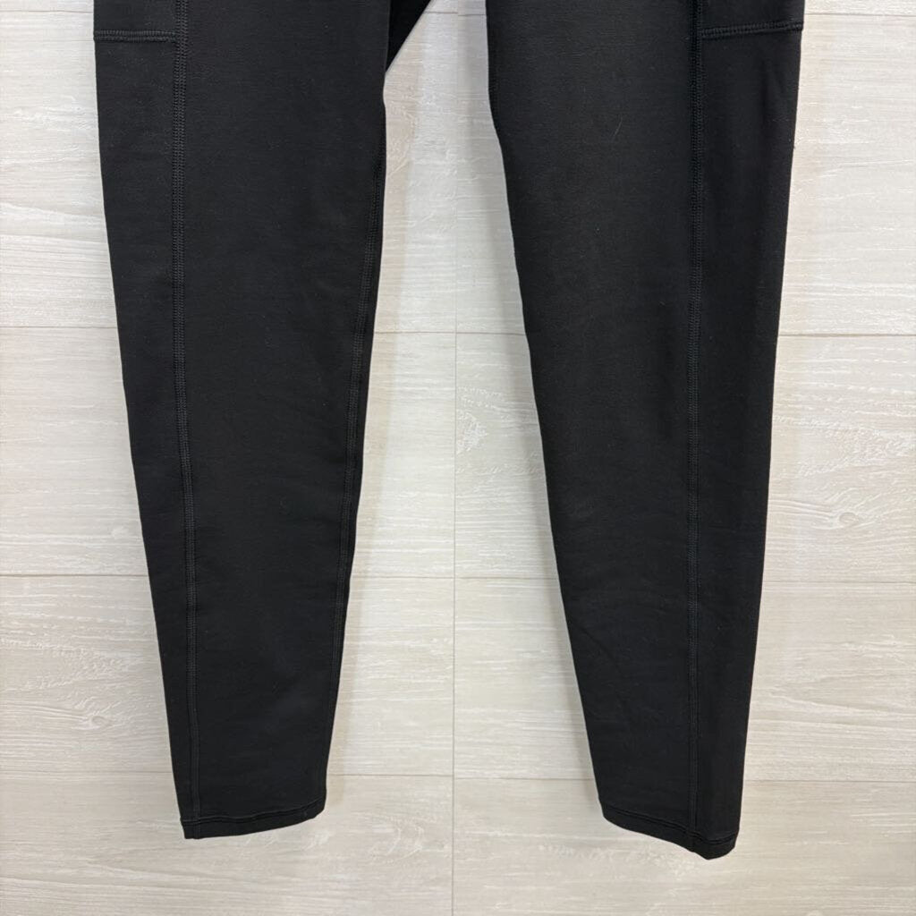 Offline Black Fold Over Leggings Small