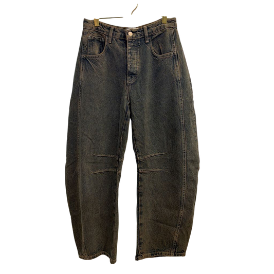 We The Free Washed Blue Barrel Jeans 25