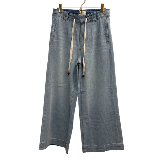 Joe's Jeans Light Wash Tie-Waist Wide Leg Jeans 26
