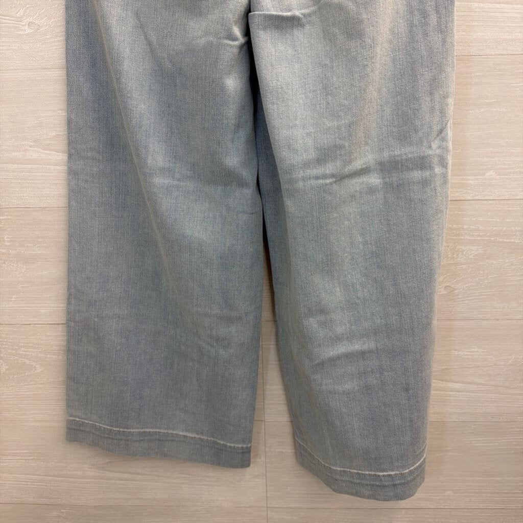 Joe's Jeans Light Wash Tie-Waist Wide Leg Jeans 26