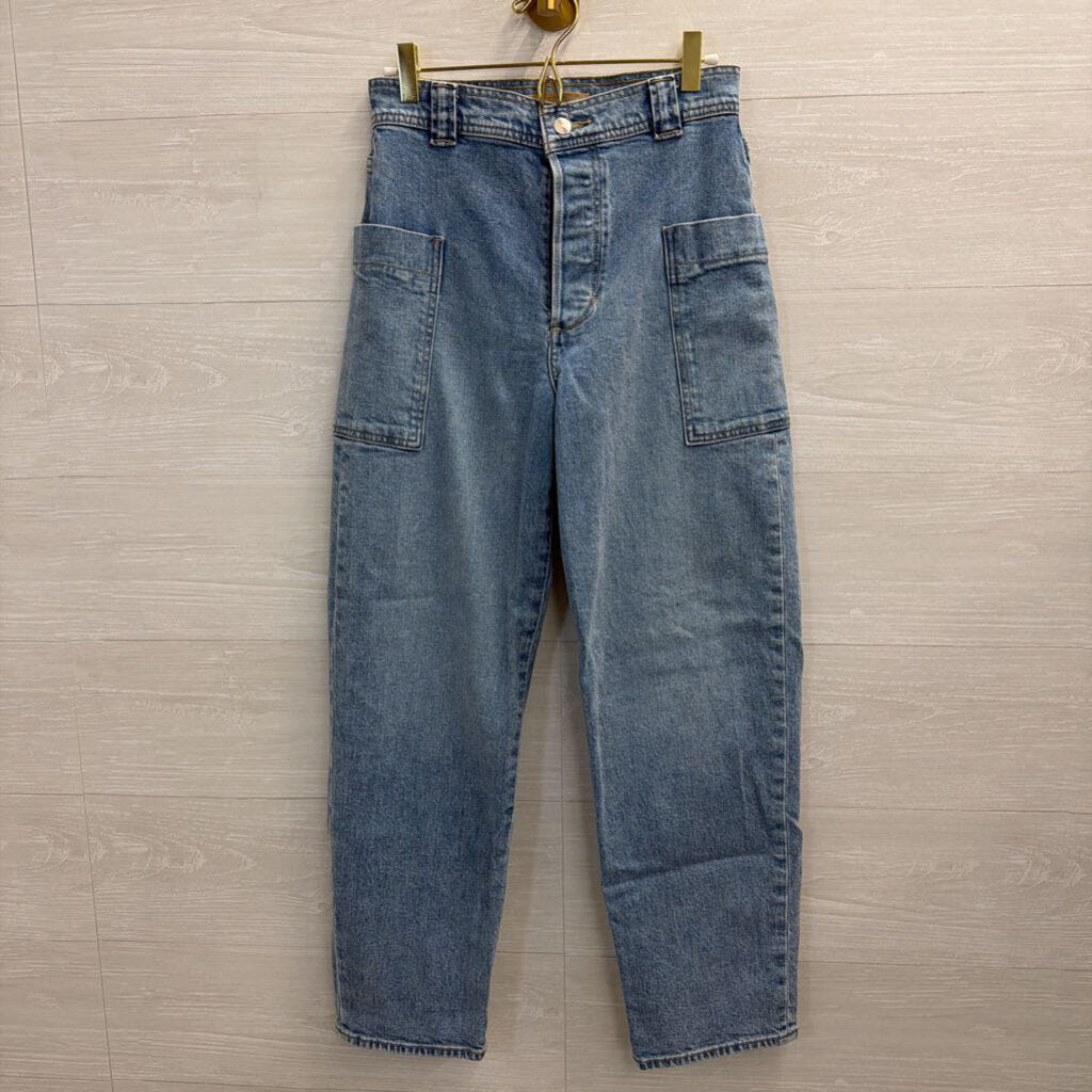 Joe's Jeans Light Wash Utility Pocket Jeans 26