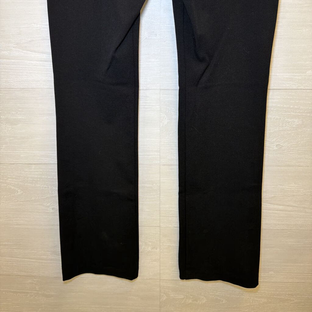 Fifteen Twenty Black Gold-Button Flare Pants Extra Small