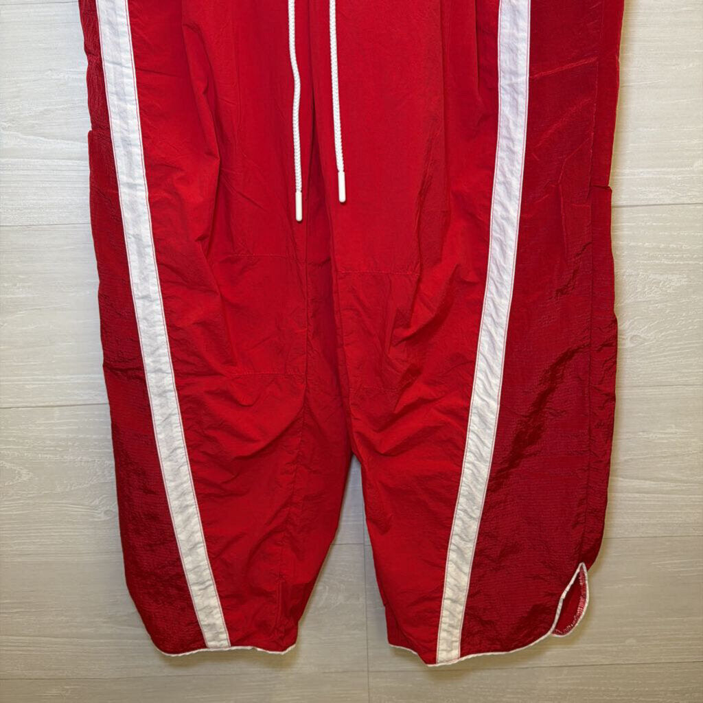FP Movement Red Contrast Stripe Track Pants Small